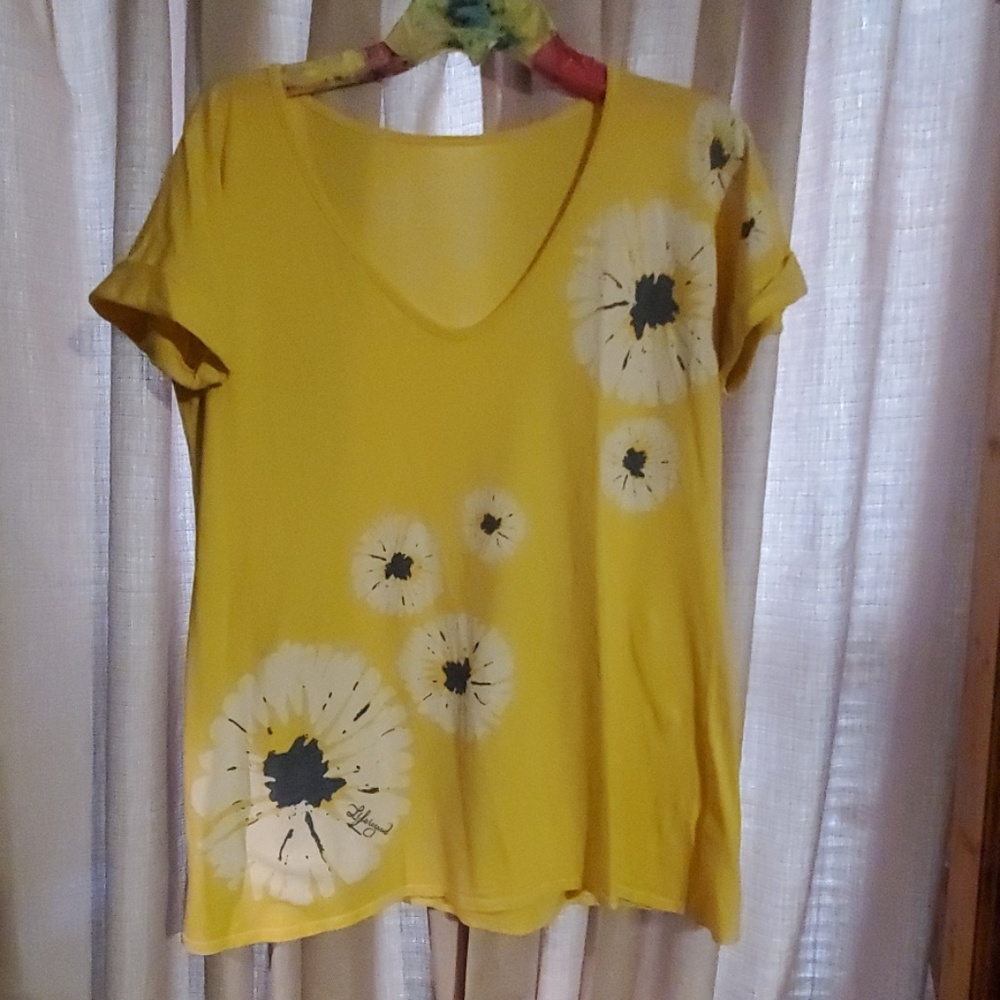 Life is Good Cuffed Sleeved Top